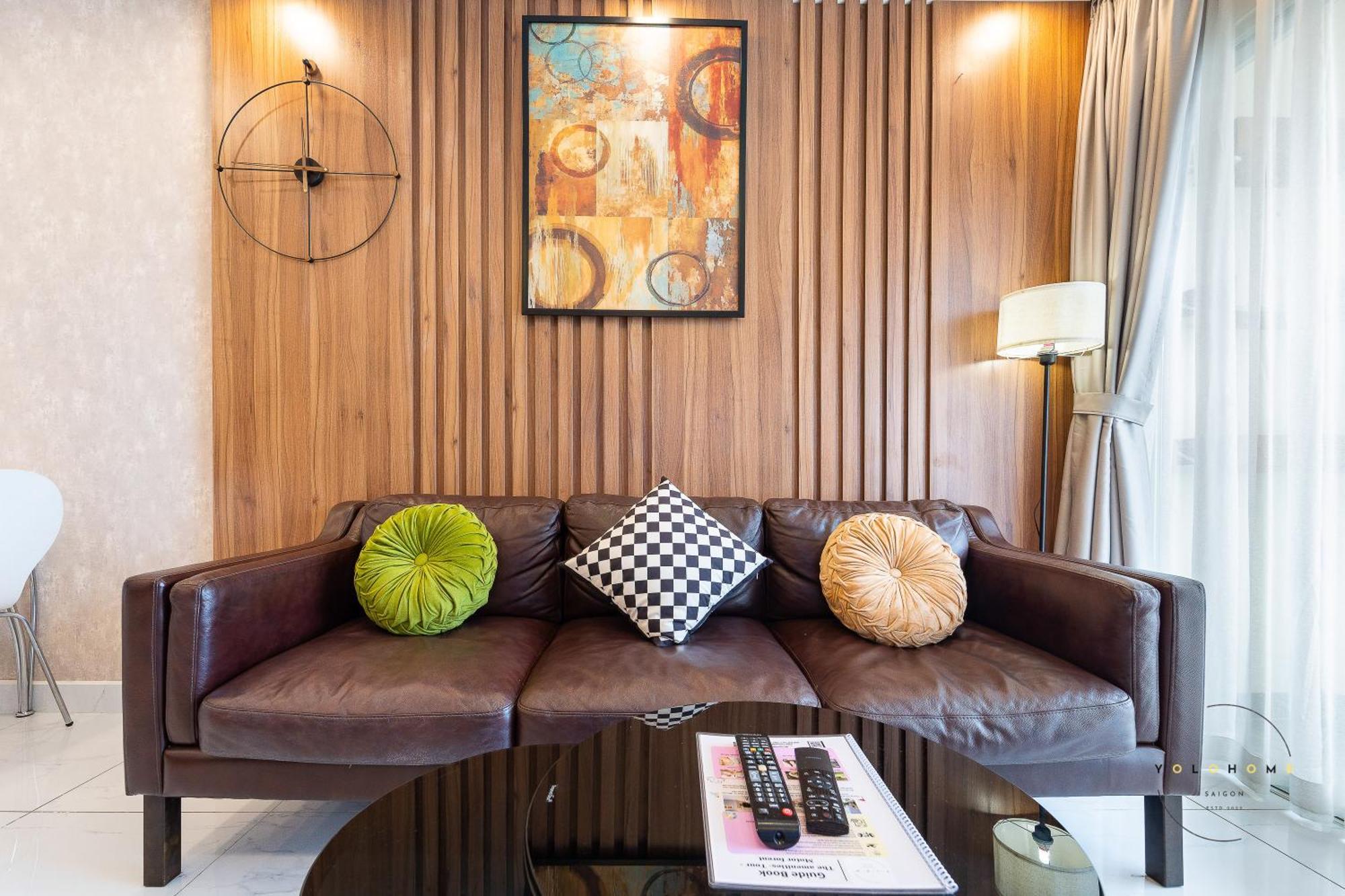 Apartment Elegant 2 Bedroom- Good Location- Yolohomesaigon- Terra *