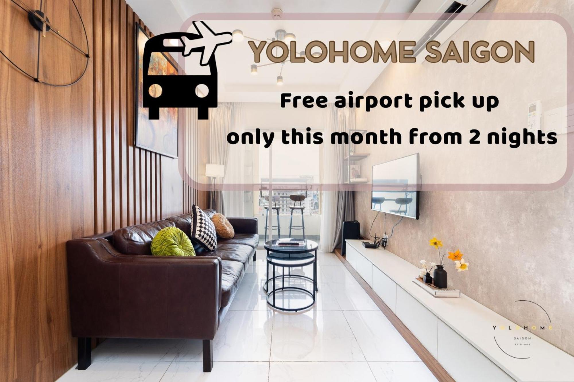 Apartment Elegant 2 Bedroom- Good Location- Yolohomesaigon- Terra